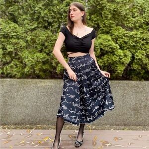 Cursive Skirt